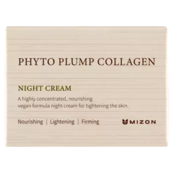 Лифтинг-крем для лица на ночь Mizon Phyto Plump Collagen, 50 мл
