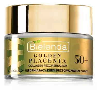 Лифтинг укрепляющий крем 50+ Bielenda Golden Placenta Collagen Reconstructor