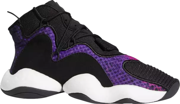 Лимитированные кроссовки Adidas Crazy BYW J 'Purple Snakeskin', фиолетовый