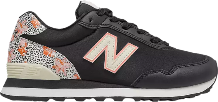 Лимитированные кроссовки New Balance Wmns 515v3 'Black Leopard Floral', черный
