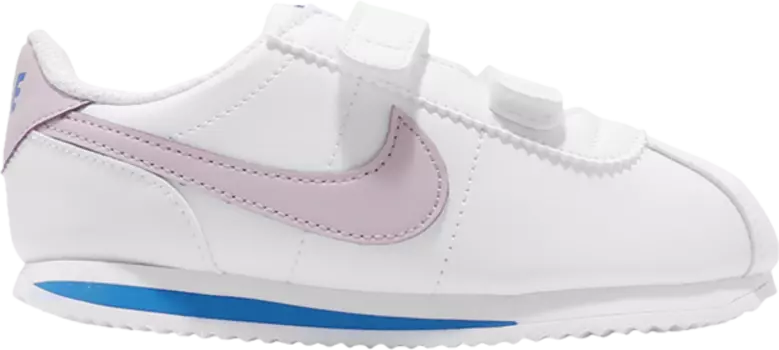 Лимитированные кроссовки Nike Cortez Basic SL TDV 'Iced Lilac Soar', белый