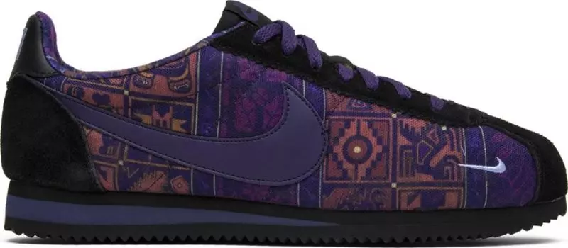 Лимитированные кроссовки Nike Inti x Classic Cortez 'One Heart', фиолетовый