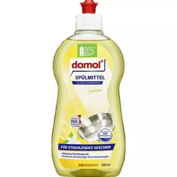 Лимонное мыло для посуды domol, 500 ml