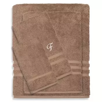 Linum Home Textiles Турецкий хлопок Denzi Набор из 4 индивидуальных полотенец