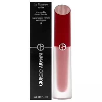 Lip Maestro Satin Стойкая губная помада 0,13 унции - 01 Летнее приключение для женщин Giorgio Armani
