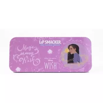 Lip Smacker Набор косметики Wish Lip & Face Tin Disney Princess с блеском для губ и мерцающими кремами