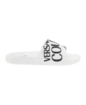 Липкие шлепанцы Versace Jeans Couture, белый