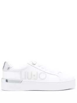 Кроссовки Liu Jo With Logo, белый/серебристый