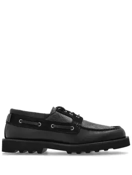 Лодочные туфли AllSaints Skiff, черный