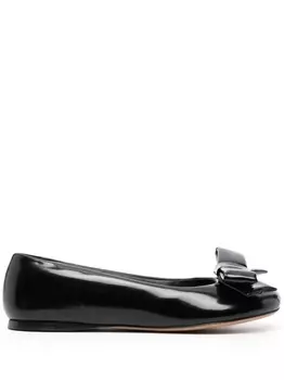 LOEWE балетки Puffy, черный