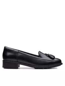Лоферы Clarks, черный