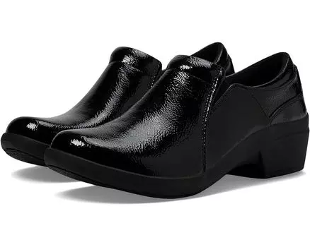 Лоферы Clarks Talene Pace, цвет Black Crinkle Patent Synthetic