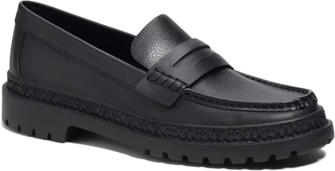 Лоферы COACH Cooper Loafer, черный