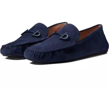 Лоферы Cole Haan Tully Driver, цвет Navy Blazer Suede
