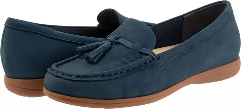 Лоферы Dawson Trotters, цвет Navy Nubuck