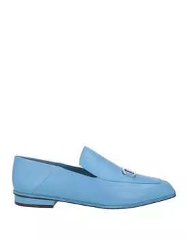 Лоферы Ferragamo, пастельный синий