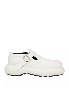 Лоферы Jil Sander, белый