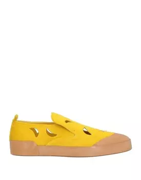 Лоферы Jil Sander, горчичный