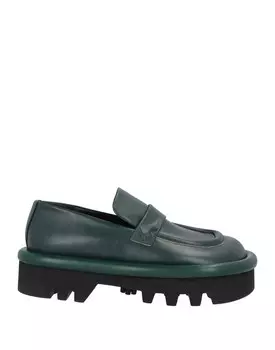 Лоферы Jw Anderson, темно-зеленый