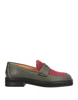 Лоферы Jw Anderson, зеленый