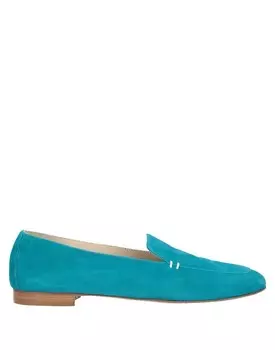 Лоферы Kiton, бирюзовый