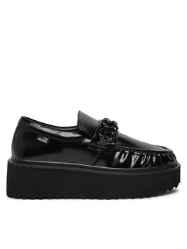 Лоферы LOVE MOSCHINO, черный