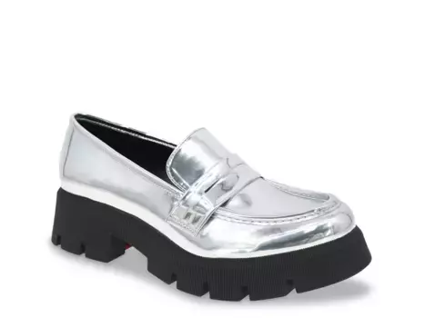 Лоферы Rama Loafer Bcbgeneration, серебряный/металлик