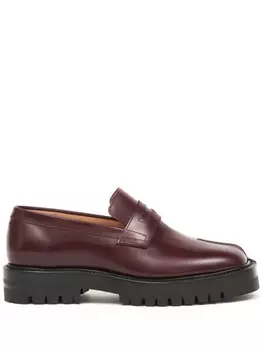 Лоферы Tabi Maison Margiela, красный