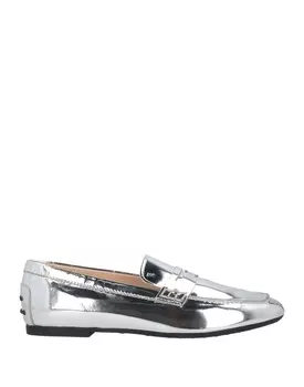 Лоферы Tod'S, серебро
