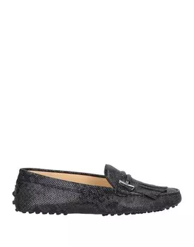 Лоферы Tod'S, серый