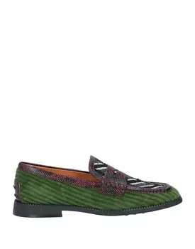 Лоферы Tod'S, зеленый