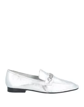 Лоферы Tory Burch, серебро