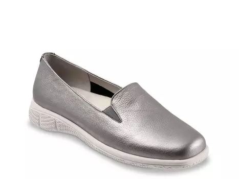 Лоферы Trotters Universal, серебристо-белый