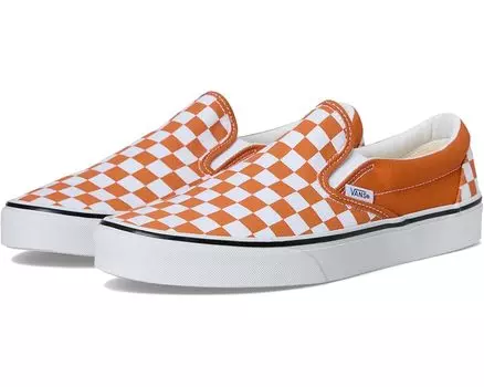 Лоферы Vans Fu Classic Slip-On, цвет Color Theory Checkerboard Marmalade