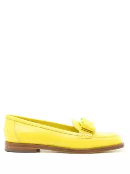 Лоферы Viva с бантом Ferragamo, желтый