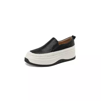 Лоферы женские Aiqinisha, серебряный
