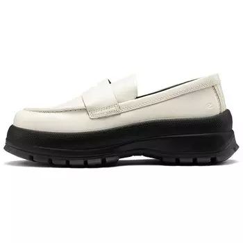 Лоферы женские белые Ecco