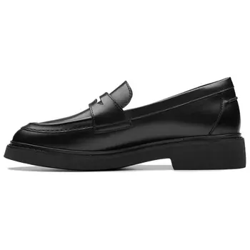 Лоферы женские черные Clarks