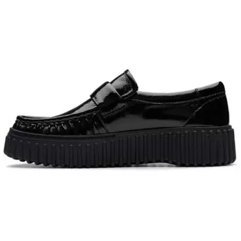 Лоферы женские черные Clarks