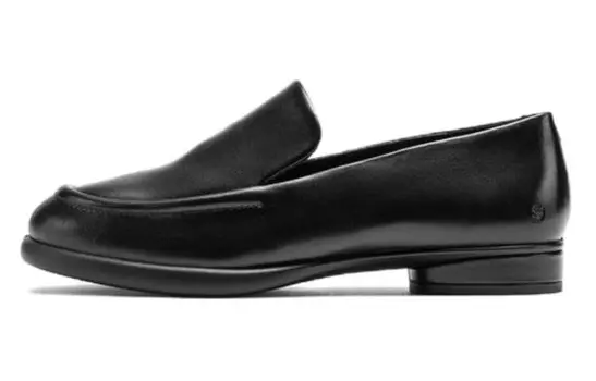 Лоферы женские черные Ecco