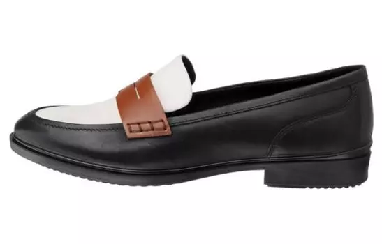 Лоферы женские черные Ecco