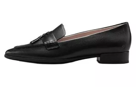Лоферы женские черные Ecco