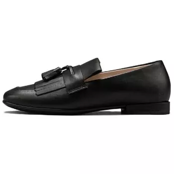 Лоферы женские черные Ecco