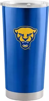 Logo Brands Pitt Panthers Gameday Стакан из нержавеющей стали