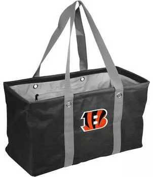 Logo Cincinnati Bengals Crosshatch Picnic Caddy