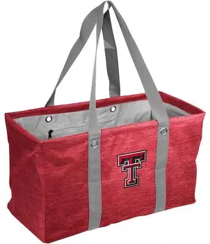 Logo Texas Tech Red Raiders Crosshatch Picnic Caddy