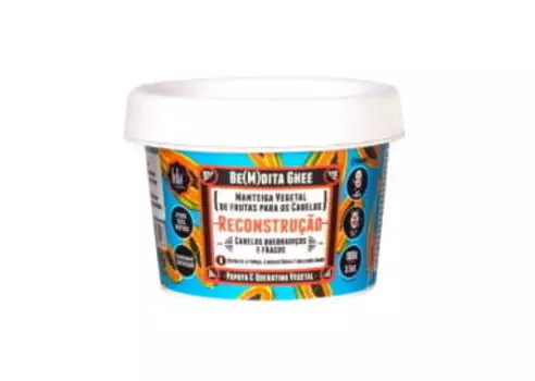 Lola Cosmetics, Растительная тушь для ресниц Papaya E Queratina, регенерирующая маска, 100 г