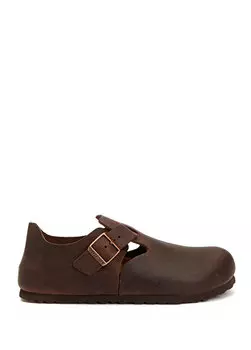 Лондонские коричневые женские сандалии Birkenstock