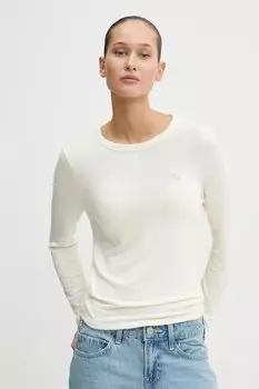 Лонгслив Abercrombie & Fitch, бежевый