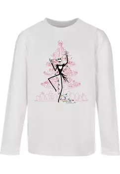 Лонгслив ABSOLUTE CULT Shirt The Nightmare Before Christmas - Tree, белый